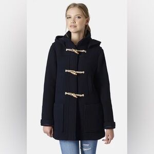 TOPSHOP Hooded Duffle Coat